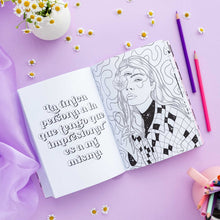 Cargar imagen en el visor de la galería, Libro para colorear "Mantras y musas"