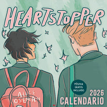 Cargar imagen en el visor de la galería, Calendario de pared Heartstopper 2026