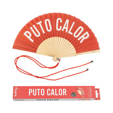 Cargar imagen en el visor de la galería, Abanico "Puto calor"