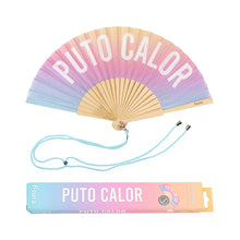Cargar imagen en el visor de la galería, Abanico "Puto calor"