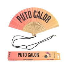 Cargar imagen en el visor de la galería, Abanico "Puto calor"