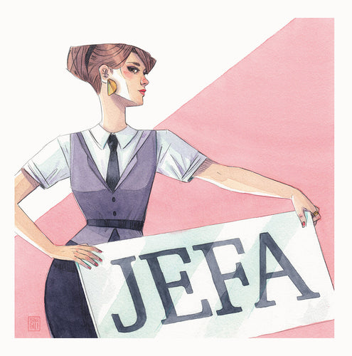 Print Esther Gili - Jefa