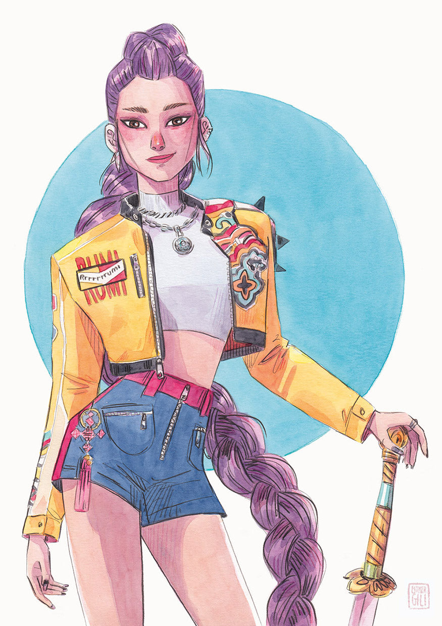 Print Esther Gili - Rumi