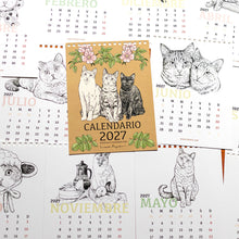 Cargar imagen en el visor de la galería, CALENDARIO DE MESA 2027 LAURA AGUSTÍ