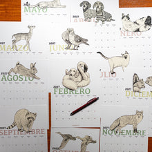 Cargar imagen en el visor de la galería, CALENDARIO DE NOTAS 2027 LAURA AGUSTÍ