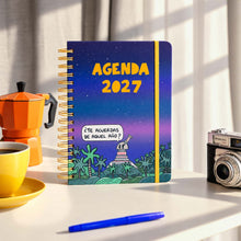 Cargar imagen en el visor de la galería, Agenda anual semanal 2027 72 kilos