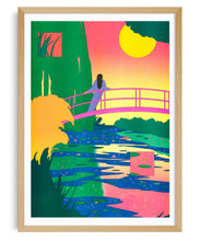 Cargar imagen en el visor de la galería, Exposición - El estanque de los nenúfares, Armonía rosa - María Medem