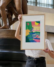 Cargar imagen en el visor de la galería, Exposición - El estanque de los nenúfares, Armonía rosa - María Medem