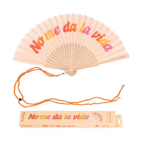Abanico “No me da la vida”