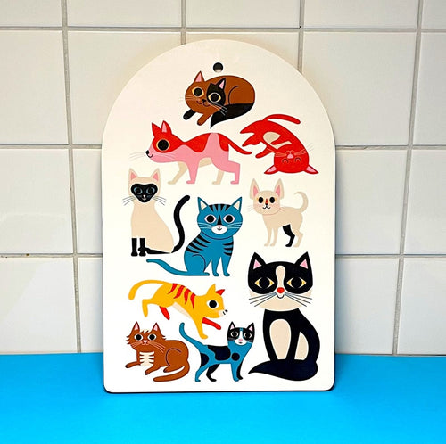 Tabla Cocina Cat Lover