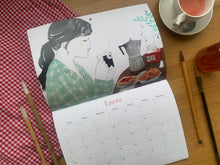 Cargar imagen en el visor de la galería, Calendario 2026 Comer con los Ojos de Esther Gili, Marialu Gili y Lady Desidia