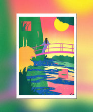 Cargar imagen en el visor de la galería, Exposición - El estanque de los nenúfares, Armonía rosa - María Medem