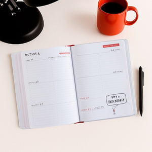 Agenda anual semanal 2026 Occímorons