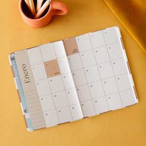 Agenda anual semanal 2026 Palito