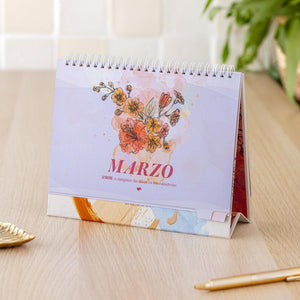 Calendario de mesa 2026 La Vecina Rubia