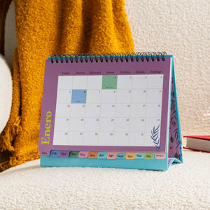 Calendario de mesa 2026 María Hesse