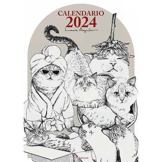 CALENDARIO PARED 2024