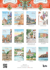 Almanaque de pared 2026 por LaNeilo