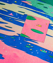 Cargar imagen en el visor de la galería, Exposición - El estanque de los nenúfares, Armonía rosa - María Medem