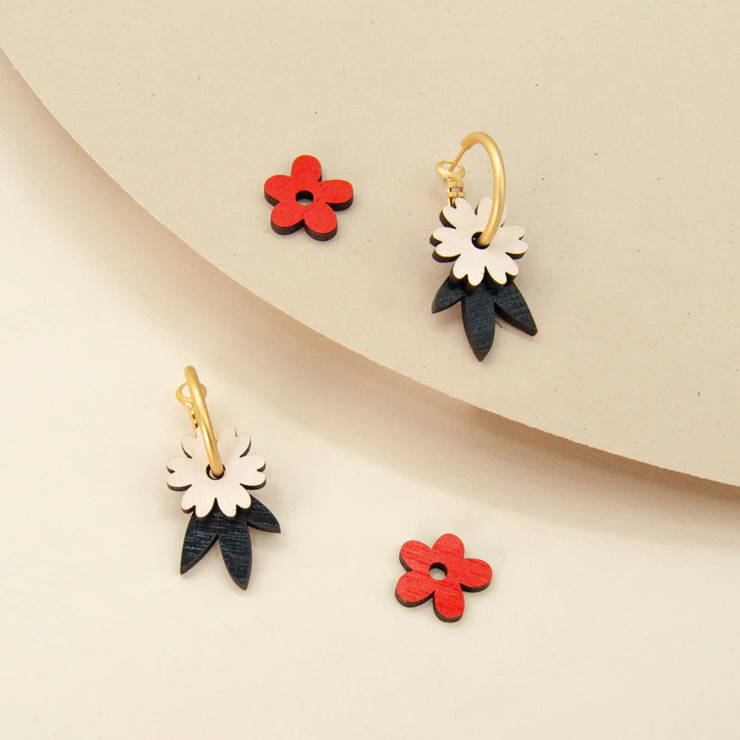 Pendientes Flower Fusion