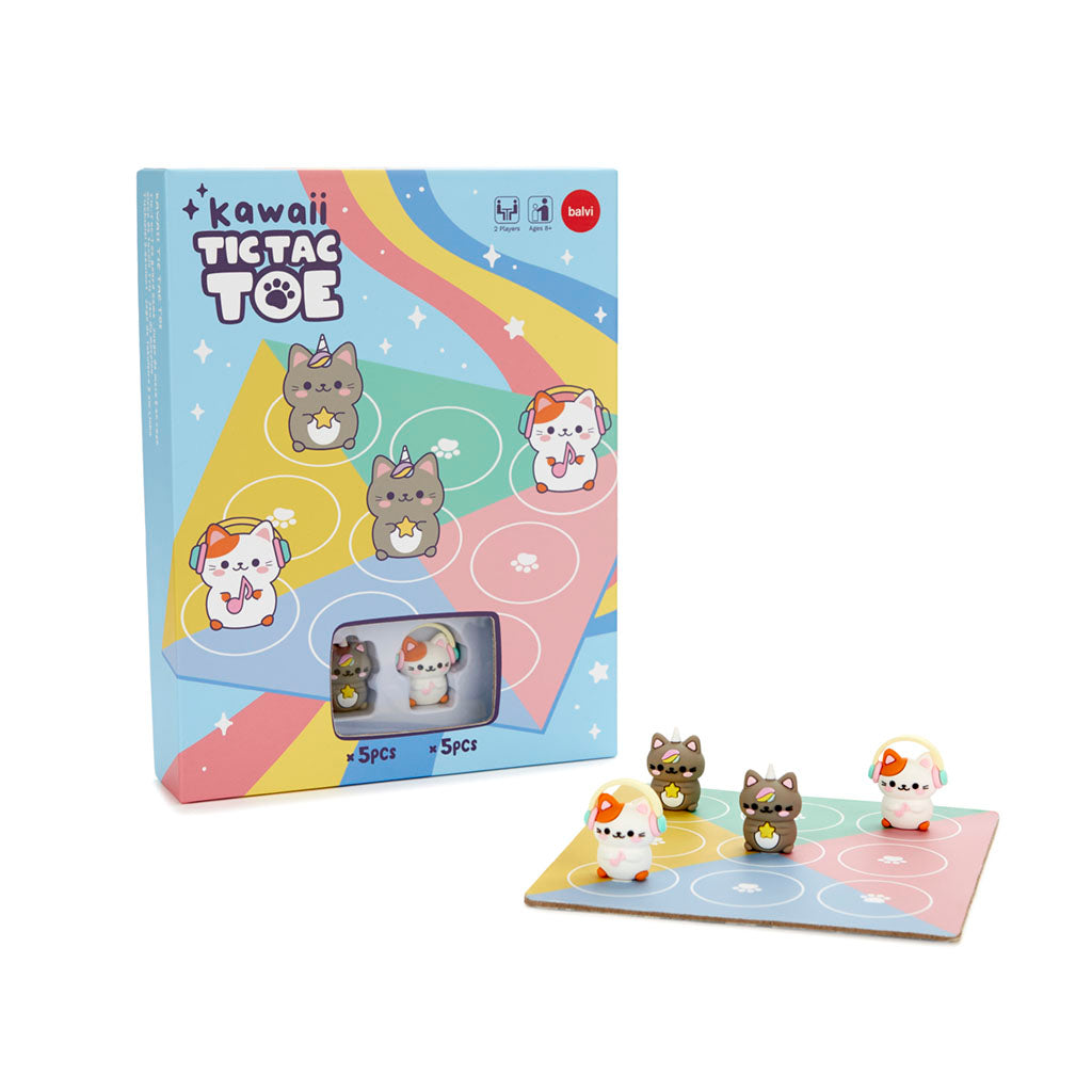 Juego de mesa Tic Tac Toe Kawaii