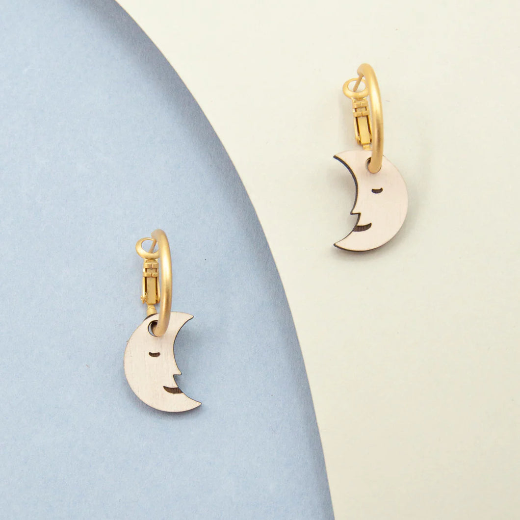 Pendientes Moon