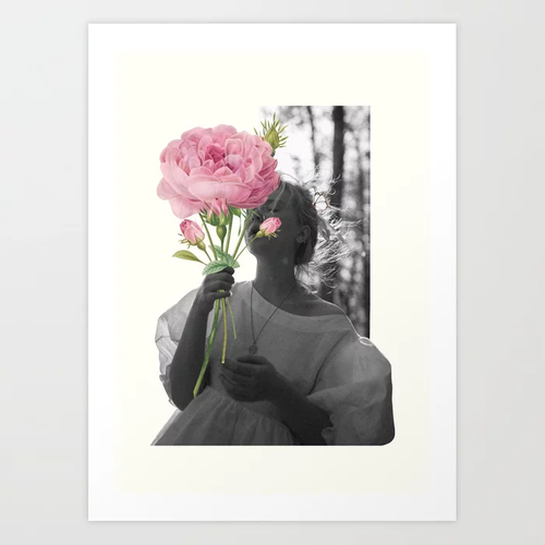 Coming Up Roses Art Print