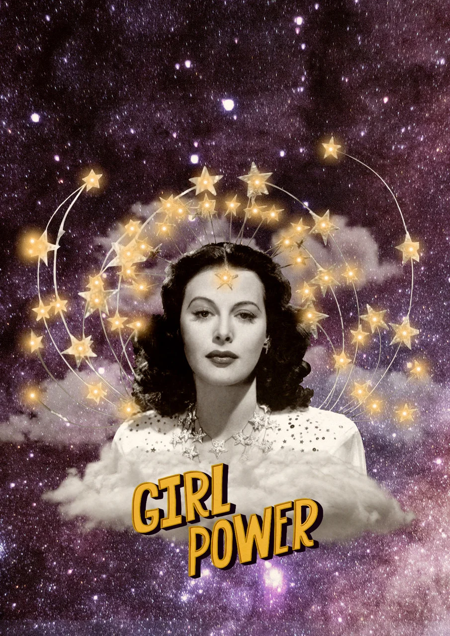 COLLAGE HEDY LAMARR